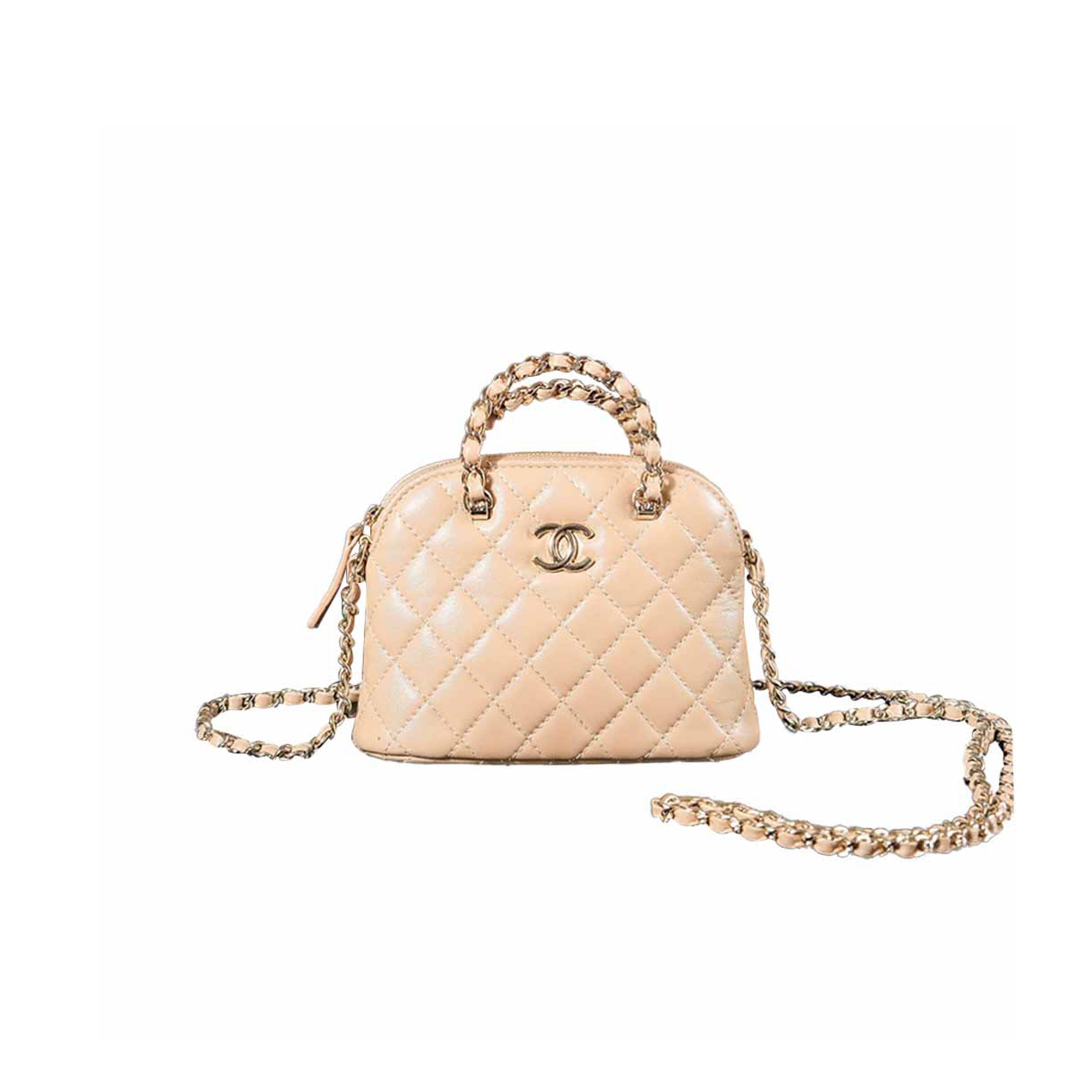 CHANEL 24B SHELL BAG AS3354 (16*11*5.5cm)